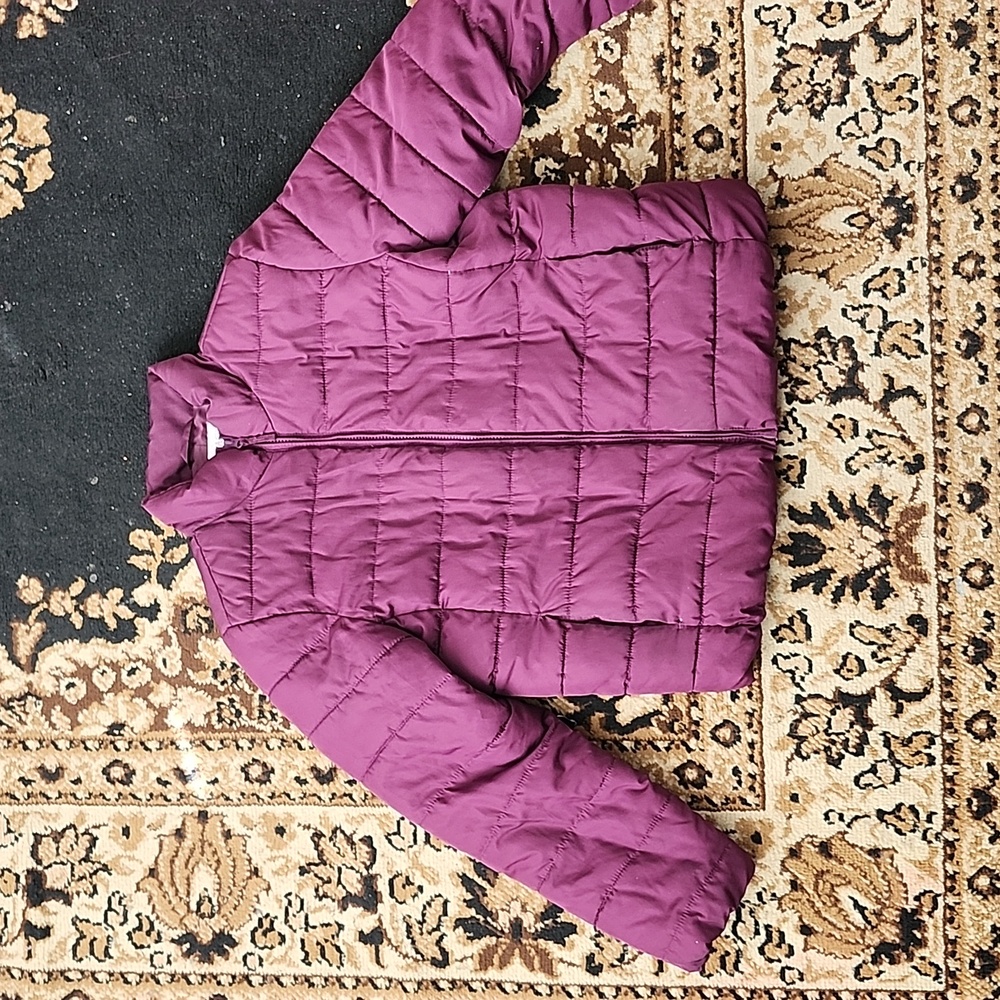 Place Big Girl's Puffer Jacket; Size: XXXL (18) , Color: Purple